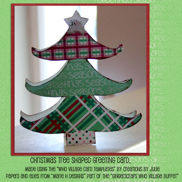 Christmas Tree Card