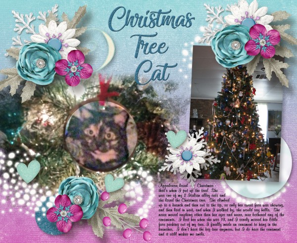 Christmas Tree Cat