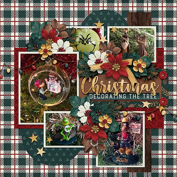 christmas tree decorating