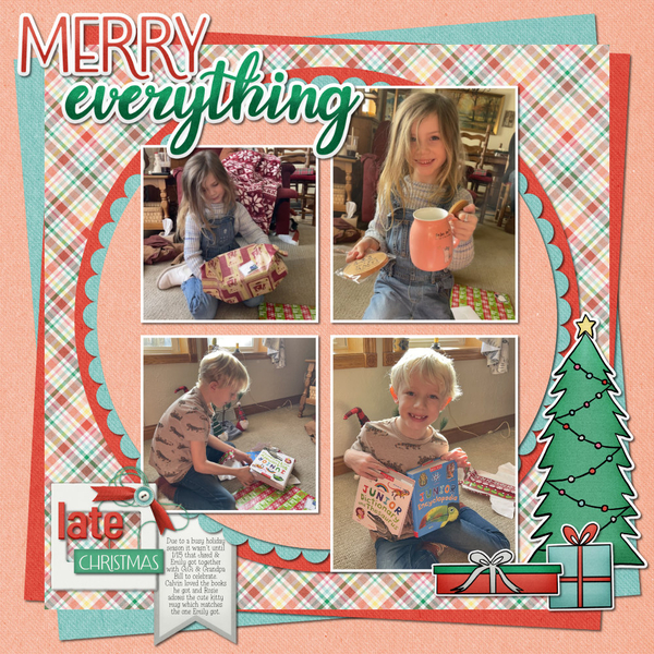 Christmas with GiGi + Grandpa Bill
