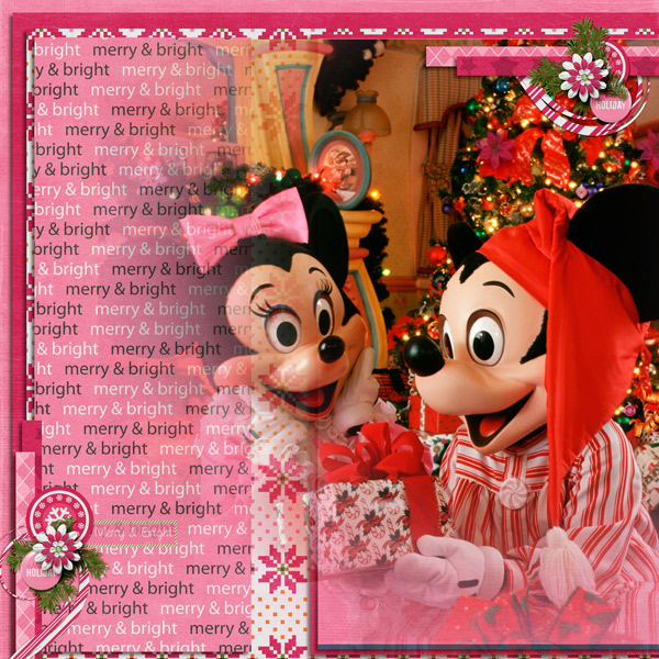 Christmas with Mickey and Minnie