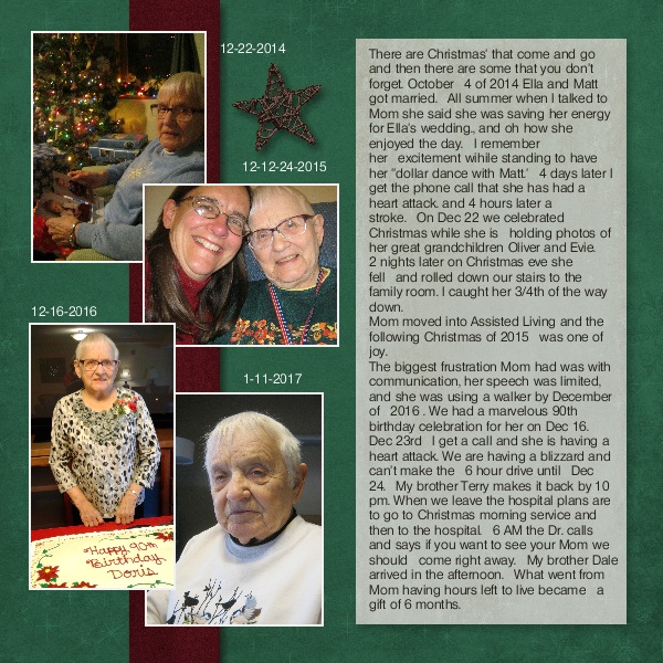 Christmases with Mom