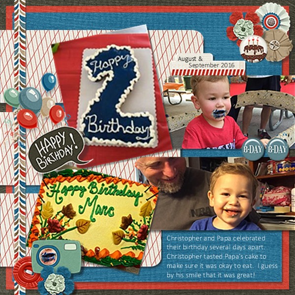 Christopher and Papas B-day 2016