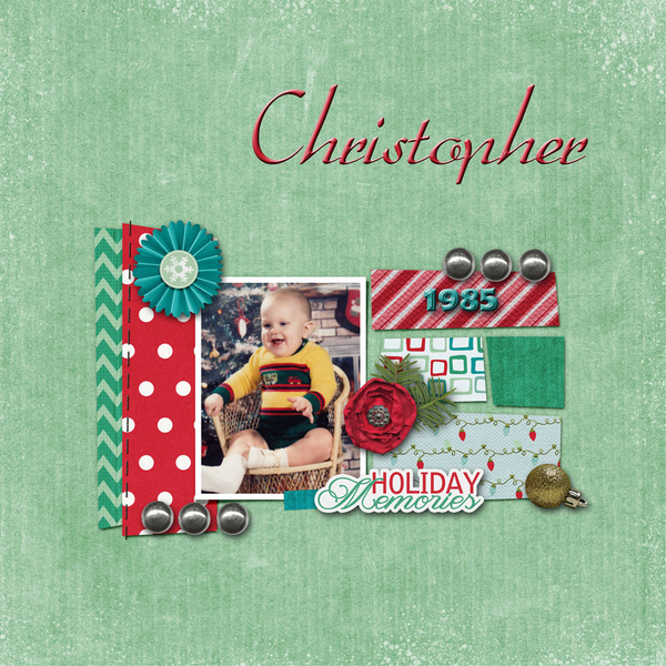 Christopher Christmas Portrait