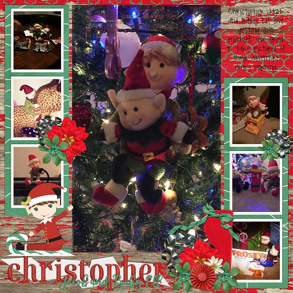 Christopher Jacob and Baby Elf