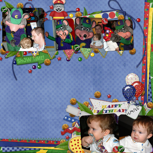 Chuck E Cheese Party