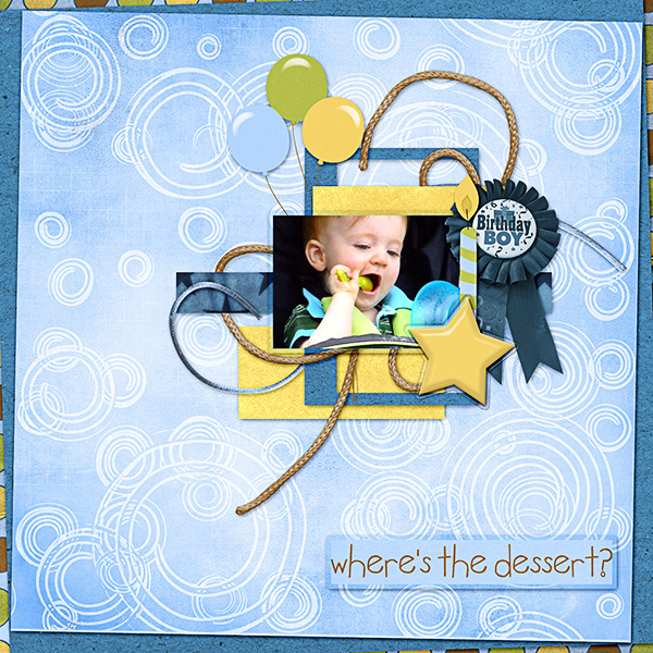 Ciaran's 1st Birthday ~ Where's the dessert?