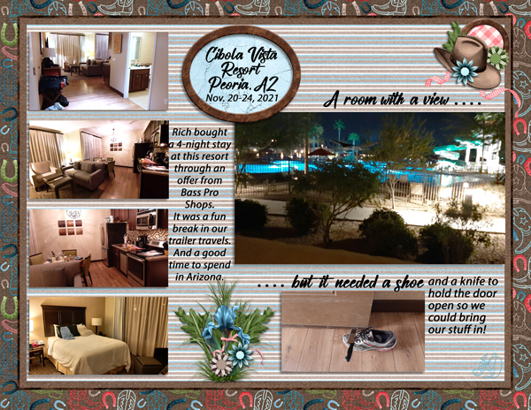 Cibola resort room