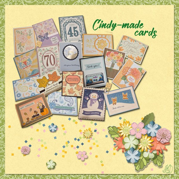 Cindy-made cards
