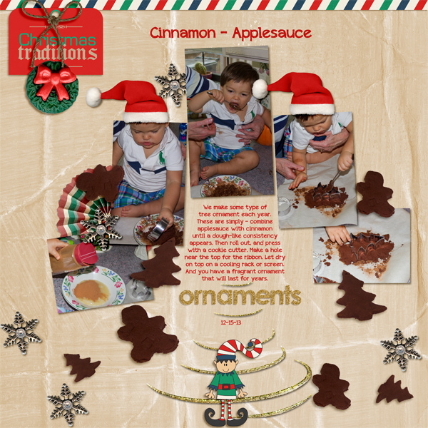 Cinnamon-Applesauce Ornaments