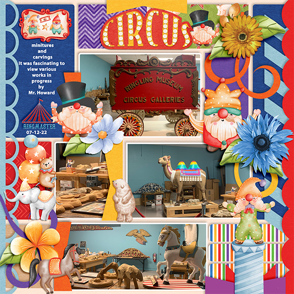 Circus- miniatures and carvings
