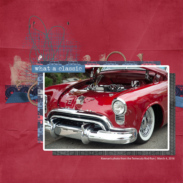 Classic Red Car