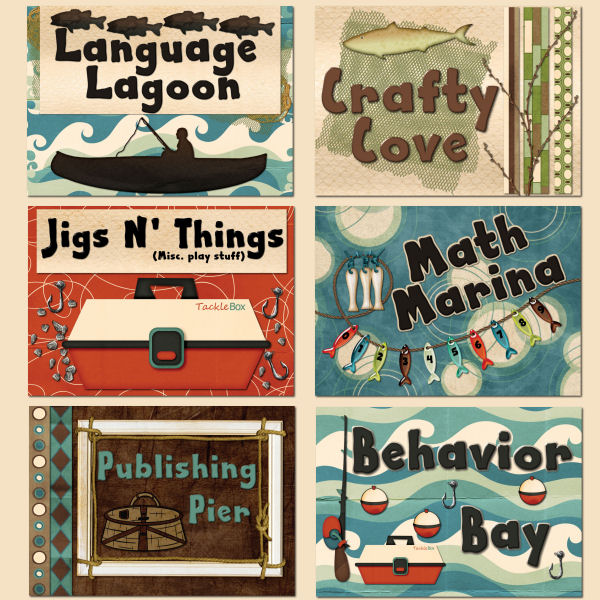 Classroom Center Labels