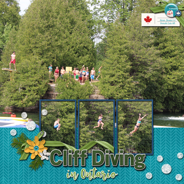 Cliff Diving in Ontario