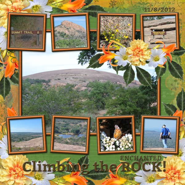 Climbing the {ENCHANTED} ROCK!