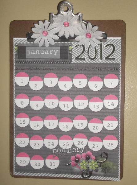 Clipboard Calendar