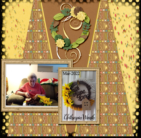 Clothespin Wreath
