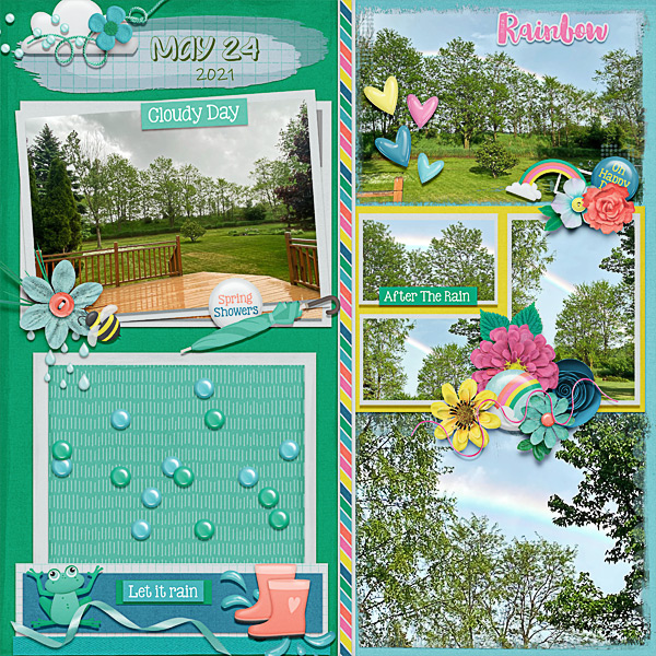 Cloudy One Day, Rainbow the Next