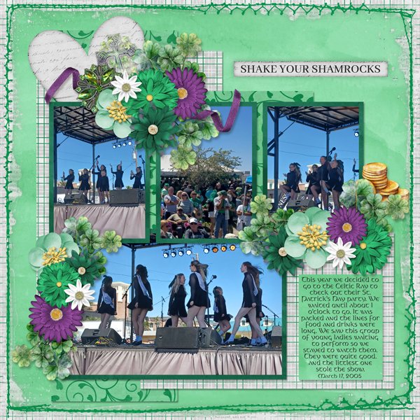Clover All Over-Aimee Template Challenge #2 with Tinci