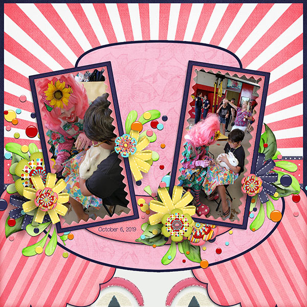 Clown N Around Template