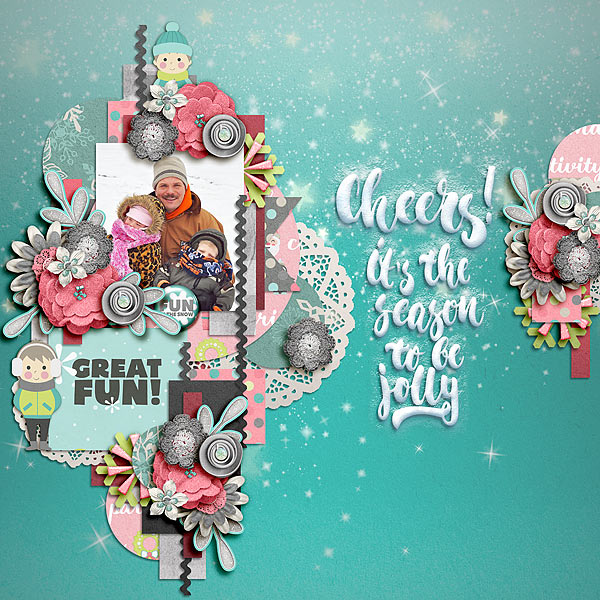 Cluster and colors: adorable winter