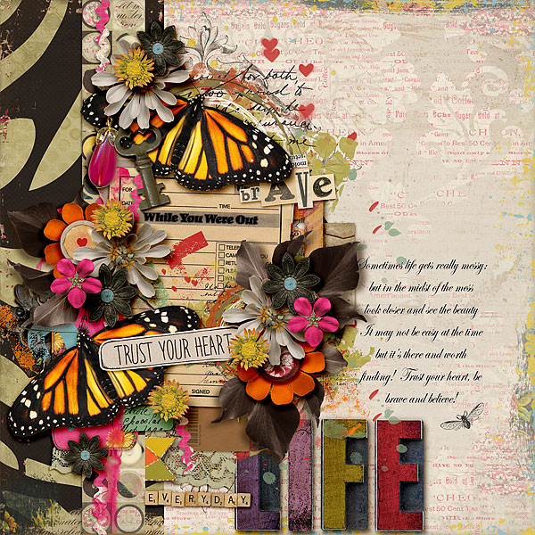 Cluster and colors: basket of sunflowers