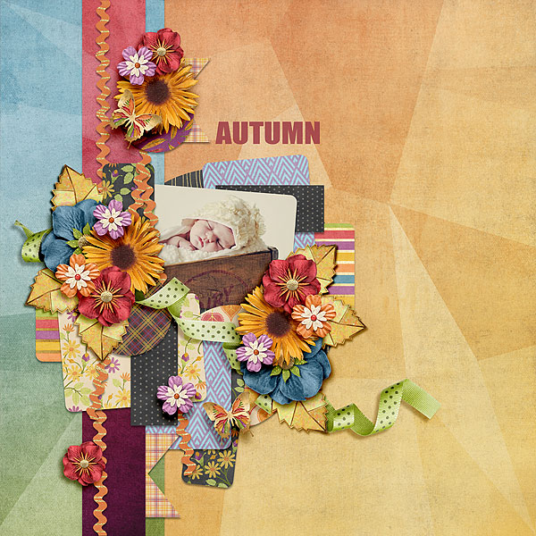 Clusters and color: basket of sunflowers