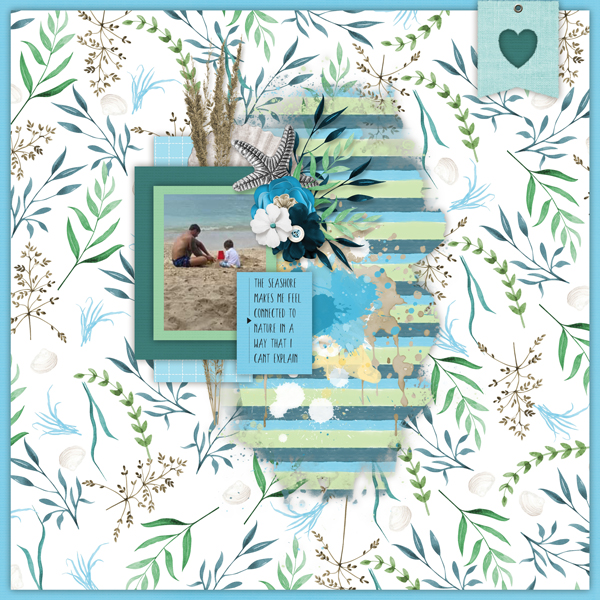 Coastal Walk + Masked Templates #2-BuzzBee