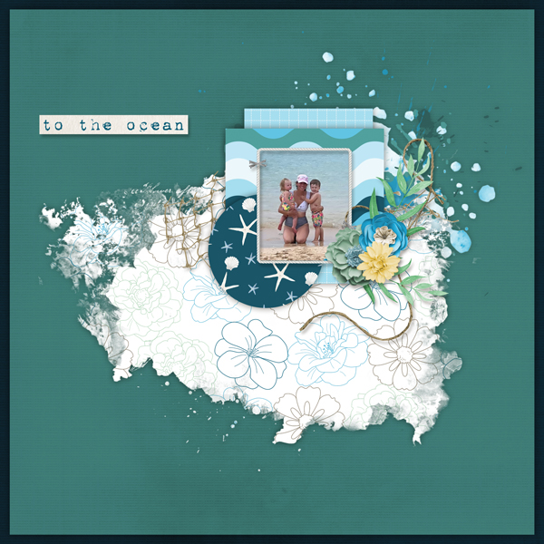Coastal Walk + Masked Templates #4-BuzzBee