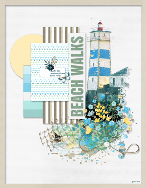 Coastal Walk / Masked Templates