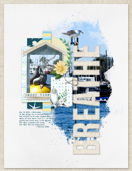 Coastal Walk / Masked Templates