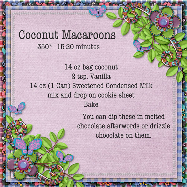 Coconut Macaroons Recipe