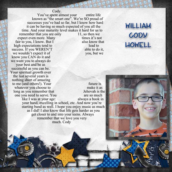 Cody's Letter