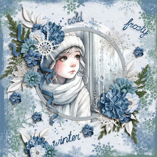 Cold, frosty winter