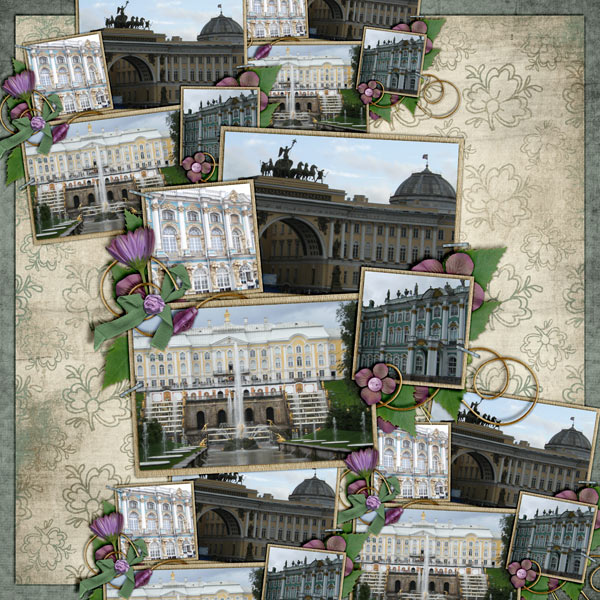 Collage of St. Petersburg