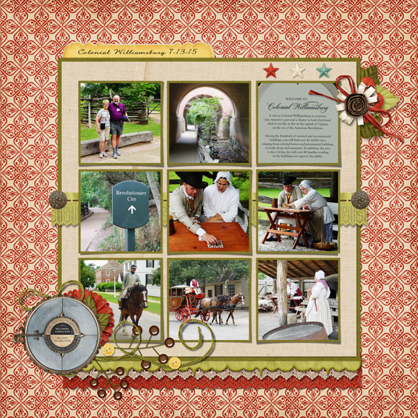 Colonial Williamsburg Entry