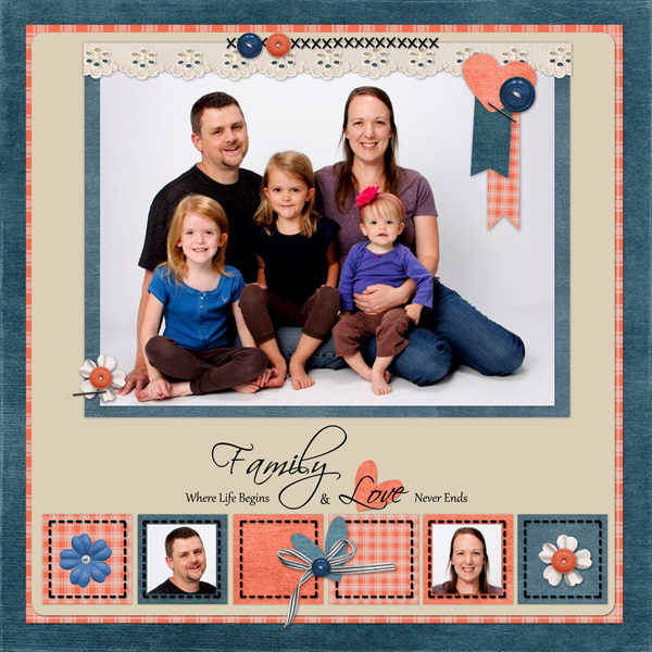 Color Challenge - June 2016 - Family and Love