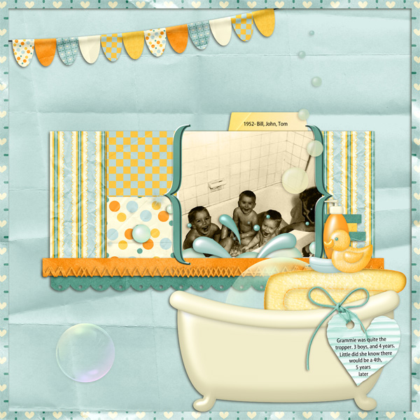 color challenge - Tub Time