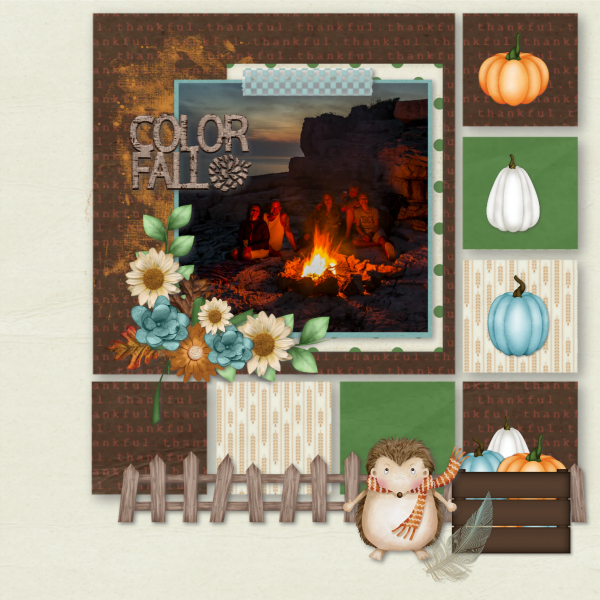 Color-fall