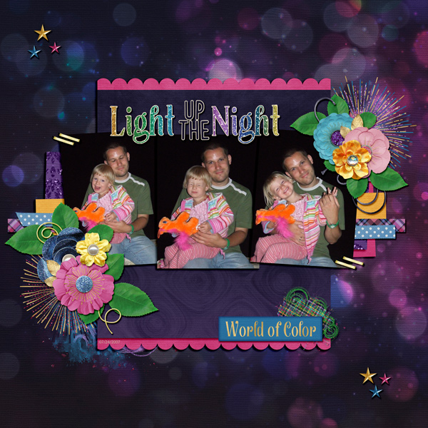 colorful night