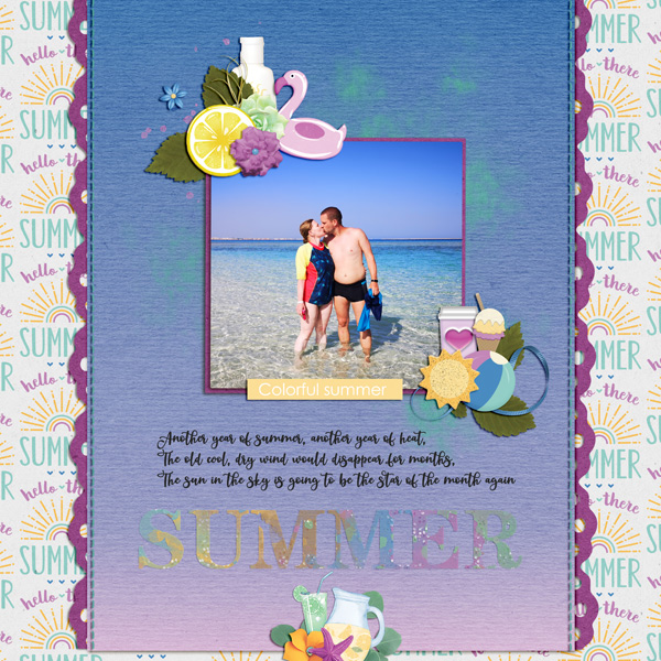 colorful summer