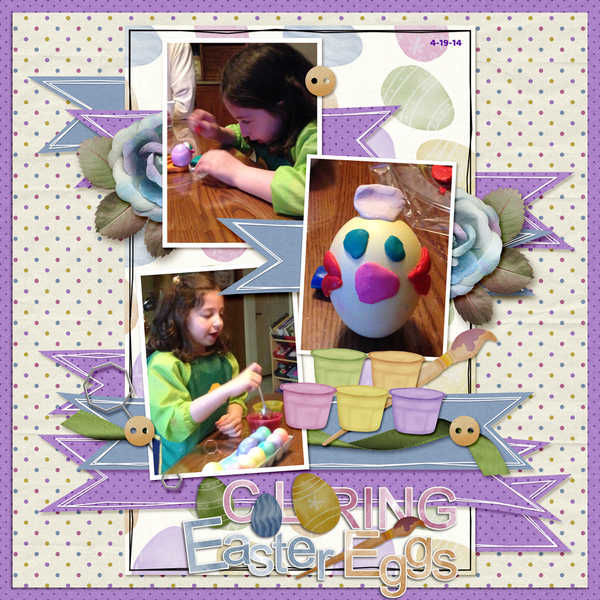 Coloring Easter Eggs