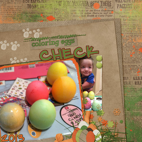 Coloring Eggs Check