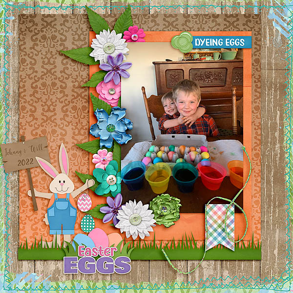 coloring eggs