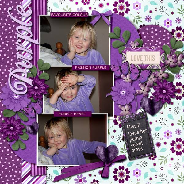 Colour my life purple