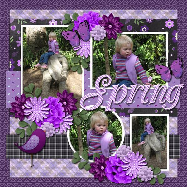 Colour my life purple