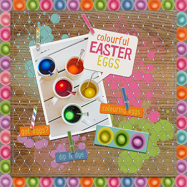 Colourful Easter Eggs