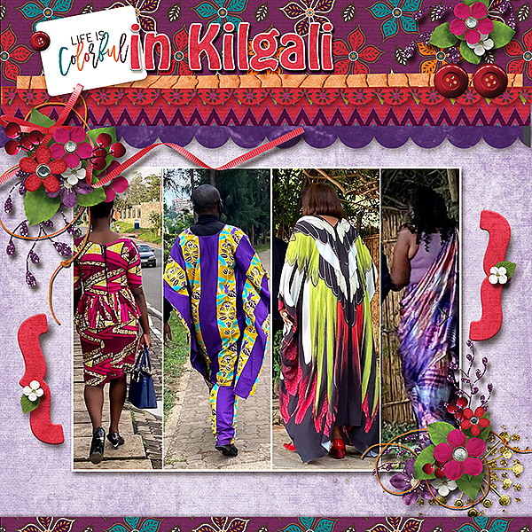 Colourful in Kilgali