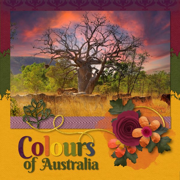 colours of Australia