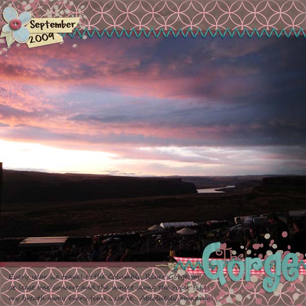 Columbia Gorge Concert Sunsets